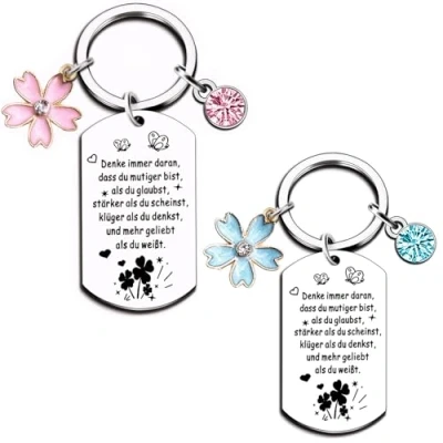 Abbildung von EFNHJF5 Geschenke für Frauen Freundin,Geschenke Mama,Für Schwestern,Schlüsselanhänger Frauen,Inspirierende Freundin Schwester Kollegin Ehefrau Tante und Mutter