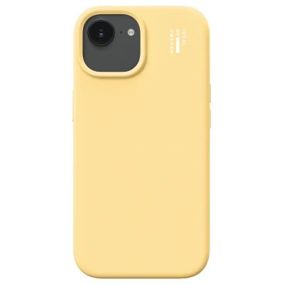 Abbildung von Apple iPhone 16e Hülle Kunststoff iDeal of Sweden Backcover/Hard Case Handyhülle Gelb Shockproof/Stoßfest