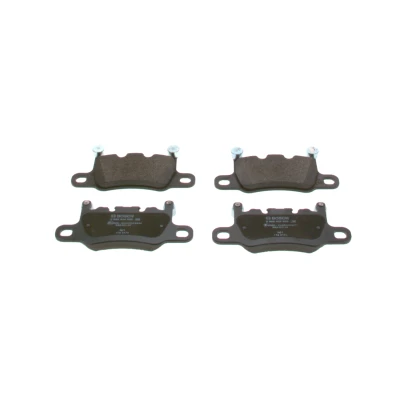 Abbildung von BOSCH 0 986 424 926 Bremsbelagsatz Low Metallic mit Anti Quietsch Blech, Montageanleitung PORSCHE: 911 Coupe