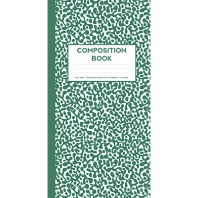 Abbildung von Composition Notebook: Small Dot Grid Notebook (Standard Traveler&#039;s Sized Garland Green)