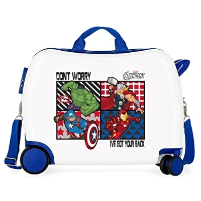 Abbildung von Marvel Avengers All Kinder Koffer Mehrfarbig 50x38x20 cms Hartschalen ABS Kombinationsschloss 34L 2,1Kgs 4 Räder Handgepäck