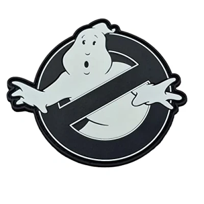 Abbildung von Glow in the Dark Ghostbusters No Ghost Cosplay Movie PVC Patch