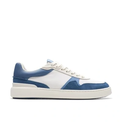 Abbildung von Clarks Herren Courtlite Race Sneaker, Blue Combi, 44 EU