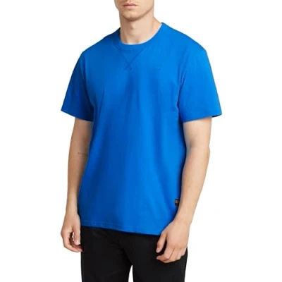 Abbildung von G Star Herren Nifous T Shirt, Blau (pop Blue D24449 336 1162), XL