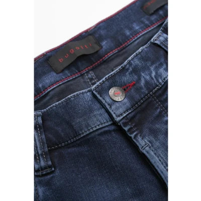 Abbildung von bugatti Jeans Slim Fit, Herren, Größe: 38x30, Dunkelblau