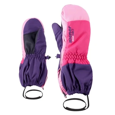 Abbildung von Ziener Kinder LEVI Ski Handschuhe/Wintersport wasserdicht atmungsaktiv, dark purple, 92cm