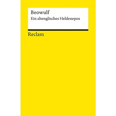 Abbildung von Beowulf. Ein altenglisches Heldenepos: Literaturklassiker; deutsche Übersetzung 18303 (Reclams Universal Bibliothek)
