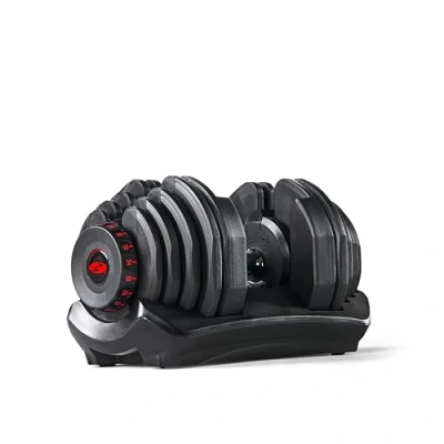 Abbildung von Bowflex Unisex Adult Selecttech 1090i Hantel, Schwarz/Rot, Einheitsgröße EU