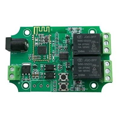 Abbildung von DSD TECH 2 Kanäle Bluetooth Relaismodul für Fernbedienung Schalter Kompatibel mit iPhone und Android 4.3