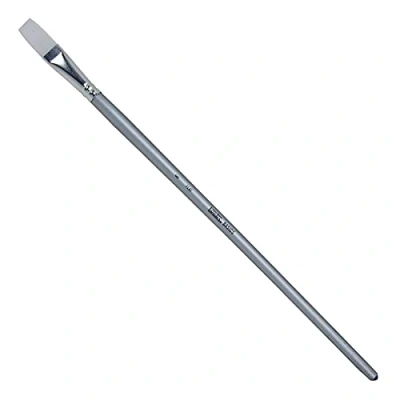 Abbildung von Liquitex 6923008 Basics Pinsel, Synthetikpinsel für Acrylfarben, langlebig, robust und formstabil Flachpinsel Nr. 8