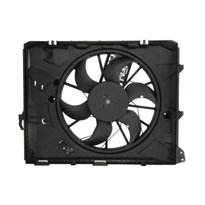 Abbildung von THERMOTEC D8B009TT Lüfter 480, 480 12 300 mit Kühlerlüfterrahmen (Zarge) BMW: 1 Hatchback, 3 Coupe, Touring