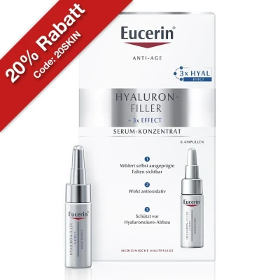 Abbildung von Eucerin Anti Age Hyaluron Filler Gesichtspflege Serum Konzentrat