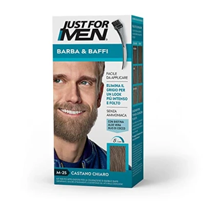 Abbildung von Just for Men, Bart &amp; Schnurrbart M25 Castano Chiaro