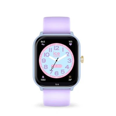 Abbildung von Ice Watch SMART2 0 Smartwatch für Kinder, Größe: Small, Soft blue purple
