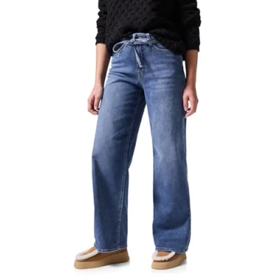Abbildung von Street One Studio Flared Jeans, Damen, Größe: 28x28, Blau