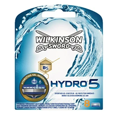 Abbildung von Wilkinson Sword Hydro 5 Rasierklingen für Herren Rasierer, 8 Stück