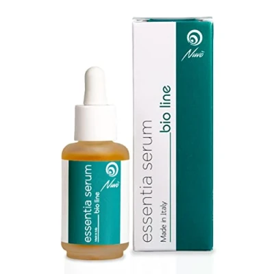 Abbildung von Nuvo&#039; Gesicht Serum mit Schneckenschleim 90%, 30 ml, BIO ZERTIFIZIERT, Feuchtigkeitsspendend, Anti Flecken und Falten, Hyaluron, Vitamin C, für Hals, Augenkontur Dekolleté, Made in Italy