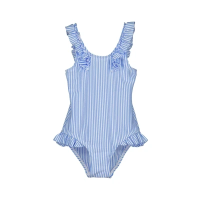 Abbildung von Blue Seven Badeanzug für Kinder, Größe: 92/98, hl blau