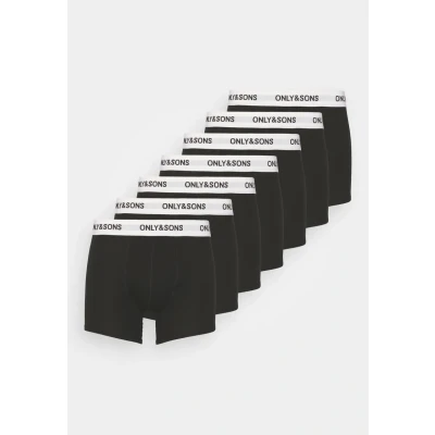 Abbildung von Only &amp; Sons Onsfitz 7 PACK Boxerbriefs, Herren, Größe: Small, Black