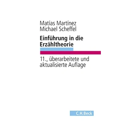 Abbildung von Einführung in die Erzähltheorie (C.H. Beck Studium)
