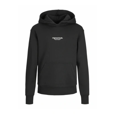 Abbildung von Jack &amp; Jones Junior Kapuzenpullover für Kinder, Größe: 110, Black