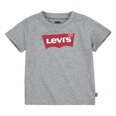 Abbildung von Levi&#039;s Batwing TEE Tshirt print für Kinder, Größe: 62, Grey heather