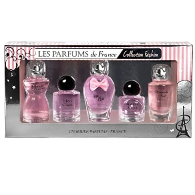 Abbildung von Charrier Parfums &#039;Fashion Collection&#039; Gift Set of 5 French Miniature Perfumes 1.75 fl.oz