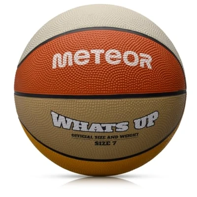 Abbildung von meteor Whats UP Kinder Basketball Größe #1#3#4#5#6#7 ideal auf die Jugend Kinderhände von 4 8 Jährigen abgestimmt idealer für Ausbildung weicher Mini