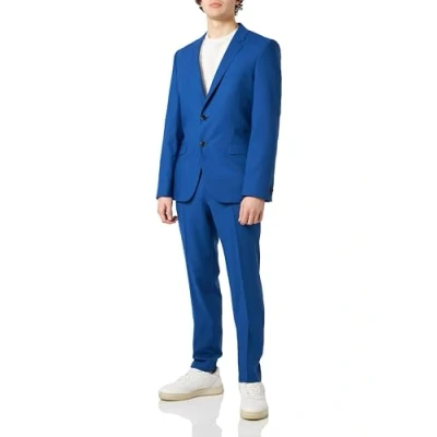 Abbildung von HUGO ARTI Hesten Anzug, Herren, Größe: 102, Medium blue