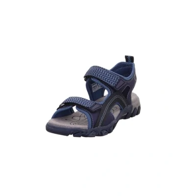 Abbildung von Superfit Jungen Hike Riemchensandalen, BLAU, 37 EU