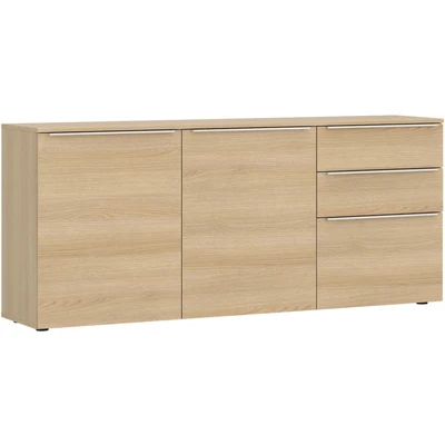 Abbildung von TOM TAILOR HOME Kommode Lowboard, Breite 165 cm,3 Türen,2 Schubladen, viel Stauraum