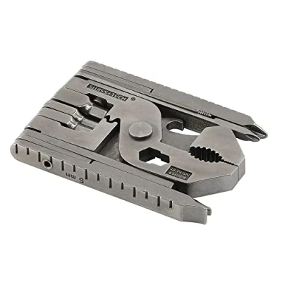 Abbildung von Swiss+Tech ST53130 Pocket Multi Tool Kit (22 in 1) with Wrenches, Allen Drivers (Single Pack)