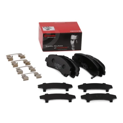 Abbildung von BREMBO P 34 007 Bremsbelagsatz mit akustischer Verschleißwarnung Zubehör ISUZU: D Max II Pickup, 1 2