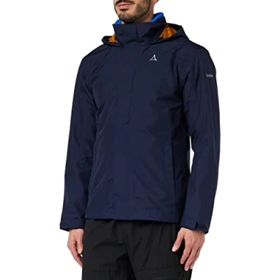 Abbildung von Schöffel Herren 3in1 Jacket Partinello M, wind und wasserdichte Winterjacke mit separat verwendbarer Fleece Jacke, bequeme Regenjacke verstellbarer Kapuze