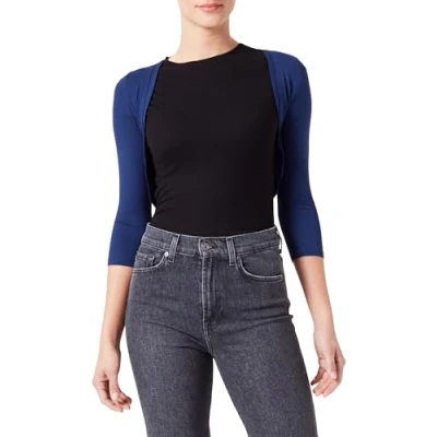 Abbildung von Vera Mont Damen Bolero 1/1 Arm Blazer, Festival Blue, 42