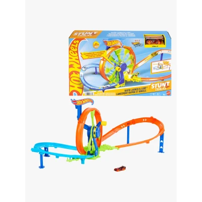 Abbildung von Hot Wheels Rapid Launch &amp; Loop Autorennbahn