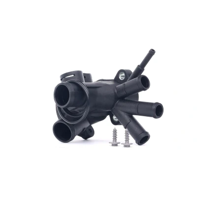 Abbildung von FEBI BILSTEIN 14506 Flansch Kunststoff mit Dichtung VOLKSWAGEN: GOLF 2, Polo II Coupe, Hatchback, SEAT: Ibiza 2