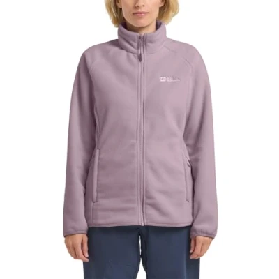 Abbildung von Jack Wolfskin Moonrise Fleecejacke, Damen, Größe: Medium, Wild blossom