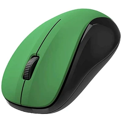 Abbildung von Hama Funkmaus kabellos (3 Tasten, 2,4GHz, 1200dpi, optische Maus kabellos, wireless, Computermaus, für Laptop/PC/Notebook, geräuschlos, Batterie, Rechtshänder, Linkshänder, USB Empfänger) grün