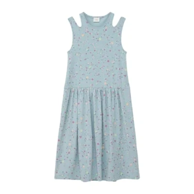 Abbildung von s.Oliver MIT CUT OUT Freizeitkleid für Kinder, Größe: 164, Helles türkis