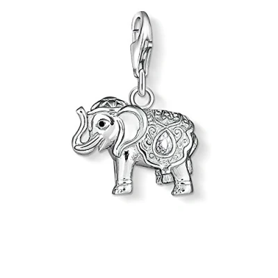 Abbildung von Thomas Sabo Damen Charm Anhänger Elefant 925 Sterling Silber 1050 041 14