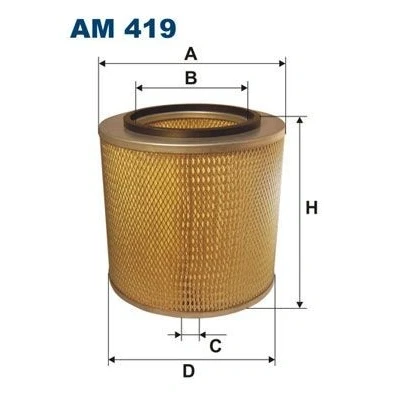 Abbildung von FILTRON AM 419 Luftfilter 270 Filtereinsatz