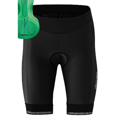 Abbildung von Gonso Damen Shorts SITIVO W, Black/Bright Green, 42, 26150