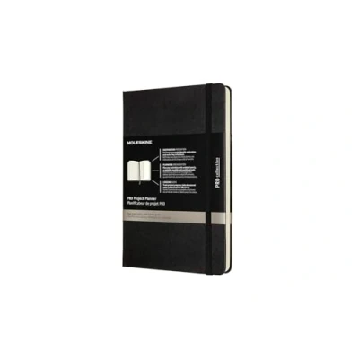 Abbildung von Moleskine Pro Projektplaner und Notizbuch, Professioneller Terminkalender, Produktivität für Projekte Projektmanagement, Hardcover, Format 13 x 21 cm, Farbe Schwarz, 288 Seiten