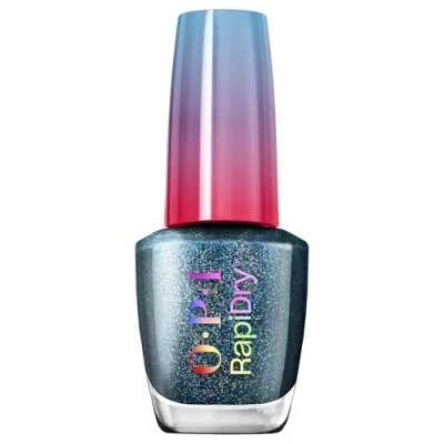 Abbildung von OPI RapiDry™ Quick Dry Lack All n&#039; Mighty Blauer Nagellack Veganer, Wischfester &amp; Schnell Trocknender (9 ml)