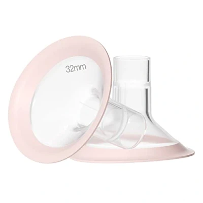 Abbildung von NCVI Milchpumpen Flansche 32 mm, authentische und Ersatz Milchpumpenteile ohne BPA, 2 Stück (32 mm Flansch)