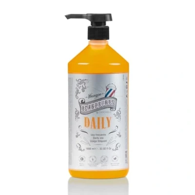 Abbildung von Beardburys Daily Soft Shampoo für häufigen Gebrauch Sanfte Reinigung alle Haartypen, feuchtigkeitsspendende, sulfatfreie Formel gesundes, weiches Haar, 1 Liter