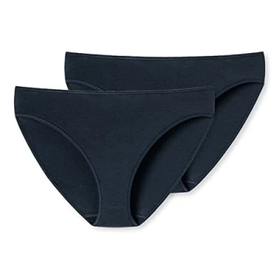 Abbildung von uncover by Schiesser 2PACK TAI SLIP Slip, Damen, Größe: 3XL, Blau