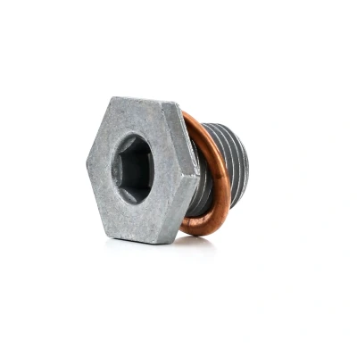 Abbildung von FEBI BILSTEIN 47130 Ölablaßschraube Stahl 21, 8 mit Dichtring PEUGEOT: 406 Saloon, 307 CC, 308 I Hatchback, CITROËN: C4 Picasso 1, C5 3