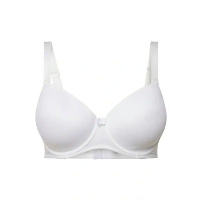 Abbildung von Ulla Popken Pushup BH, Damen, Größe: 100C, Snow white
